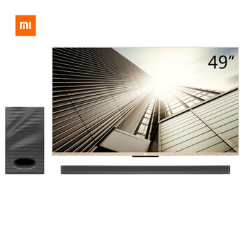 
                                        小米（MI）L49M2-AA 49英寸平板电视4K智能电视 套装含Soundbar                