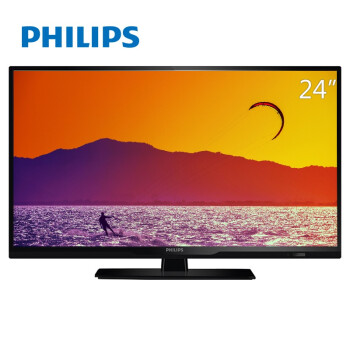飞利浦（PHILIPS）24PFF3555/T3 24英寸 全高清LED液晶电视（黑色）