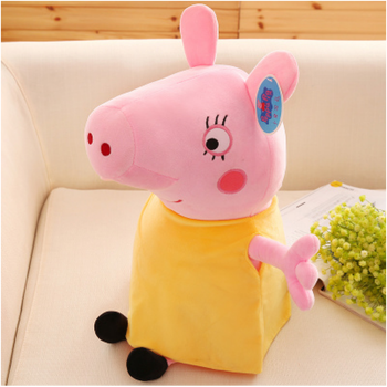 毛绒玩具佩奇猪布娃娃佩琪乔治公仔一家儿童生日礼物抱枕玩偶 猪妈妈
