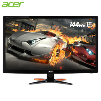 곞AcerGN246HL 24Ӣ144Hzˢ1msӦȫɱڹϷ羺ʾ(VGA/DVI/HDMI)