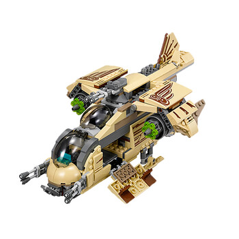 lego 乐高 拼插类玩具 star wars星球大战系列 wookiee 炮艇 75084