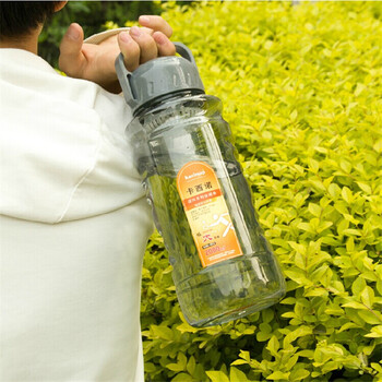 
                                        [家装节]太空杯水杯大容量运动水杯大水壶塑料杯户外便携防漏超大容量（包邮） 咖啡色盖咖啡色杯身2000ml                