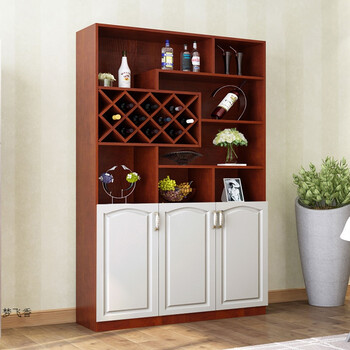 家用餐边柜餐厅展示酒柜鞋柜一体靠墙客厅隔断现代简约多功能 拼色1