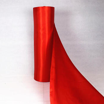 大红绸缎布色丁金黄红绸布揭幕跳舞佛教酒礼品茶盒布面料散剪 100cm