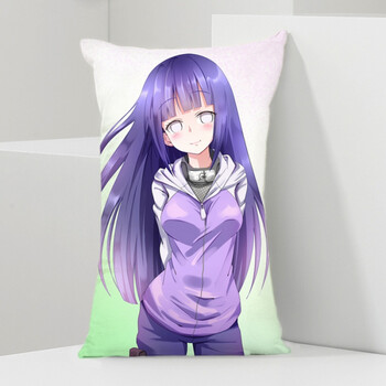 卡卡西佐助双面含枕芯 鸣人雏田长方形枕头二次元动漫抱枕 20 40*70cm