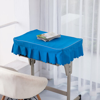 小学生桌布桌罩课桌套蓝色40*60课桌布桌套学生课桌桌套罩 湖蓝色