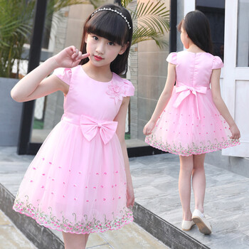 女童蓬蓬公主裙子夏天新款夏季韩版童装儿童小女孩裙 大量现货 130cm