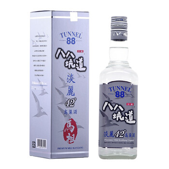 台湾妈祖八八坑道高粱酒淡丽42度600毫升清香型白酒 图片价格品牌报价 京东