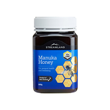 新西兰进口蜂蜜 新溪岛(Streamland) 麦卢卡蜂蜜 Manuka Honey UMF 10+   500g