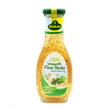 【1瓶包邮】德国进口 冠利 沙拉酱 水果蔬菜沙拉调味料 250ml 香草酱