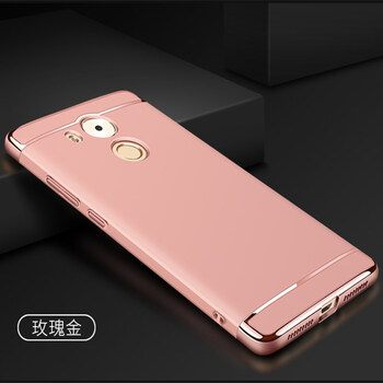 诺曼文mate8三合一手机硬壳mt8磨砂电镀全包奢华三段式防摔保护套