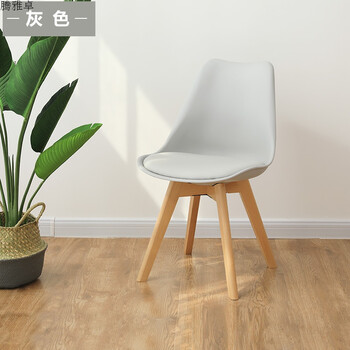 北欧实木圆桌全榉木餐桌洽谈桌休闲桌椅组合茶几桌子创意咖啡桌