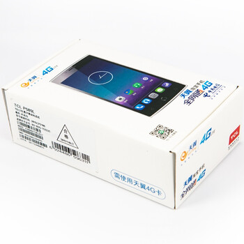 TCL (P589L) 时尚白 电信4G手机 双卡双待