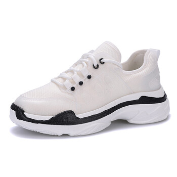 2018新款gd厚底松糕休闲小白鞋女运动鞋巴黎鞋子女 白色 35