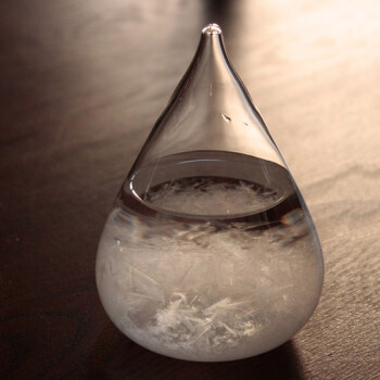 爆款水滴形风暴瓶年会小礼品diy定制生日礼物情人节送男女朋友 家居