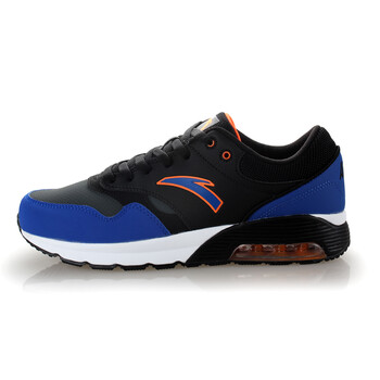 冬款热卖2015安踏男鞋复古休闲气垫鞋缓震跑鞋专业跑步鞋11547778 钢