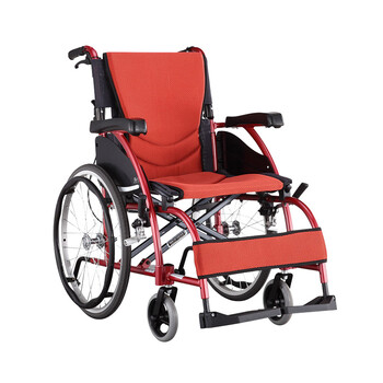 康扬(karma) 【限自提】出租轮椅康扬轮椅 f20 轻便可折叠铝合金 老年