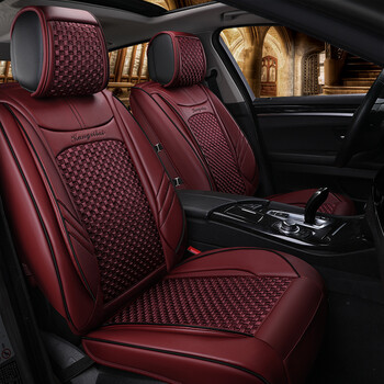 款东风透气坐垫骐达阳光天籁奇骏汽车坐垫冰丝专用全包围座套 酒红色