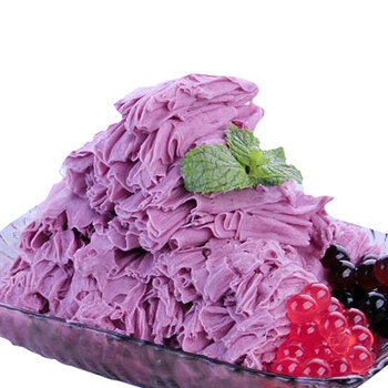 socona绵绵冰雪粉芒果味绵绵冰粉奶茶店原料精装1kg蓝莓味1000g