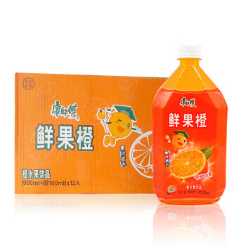 康师傅 鲜果橙1l*12瓶(西峰区)生产日期:8月【图片 价格 品牌 报价-