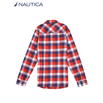 诺帝卡 NAUTICA 女士 新款 长袖衬衫 44WC03 红色 6LU XS