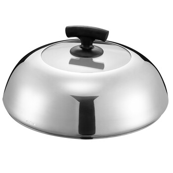 
                                        爱仕达（ASD）蒸锅 不锈钢复底蒸锅火锅  电磁炉通用QJ1728E 28cm                