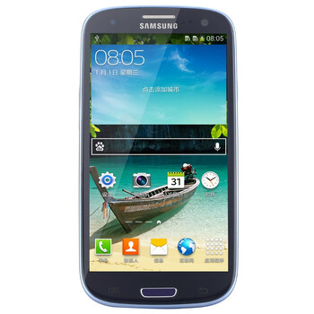 三星 Galaxy S3 (I939I) 蓝色 电信3G手机 双卡双待