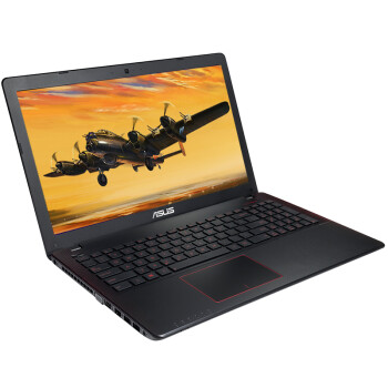 华硕(ASUS) 飞行堡垒FX50JX 15.6英寸游戏笔记本电脑(i7-4720HQ 4G 7200转1T GTX950M4G独显 LED背光全高清)