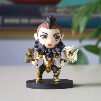 游诸葛亮貂蝉q版公仔游戏周边汽车摆件 程咬金 配防滑垫(放车上)