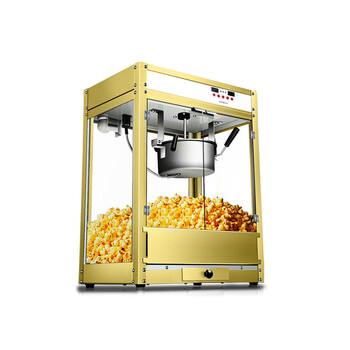 智能控温球形爆米花机 商用 全自动爆谷机电动爆玉米花机器数控