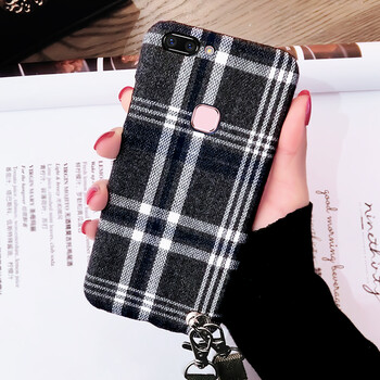 vivox20手机壳vibox20plus套viovx20pls wiwox软vivix2 x20格子黑白