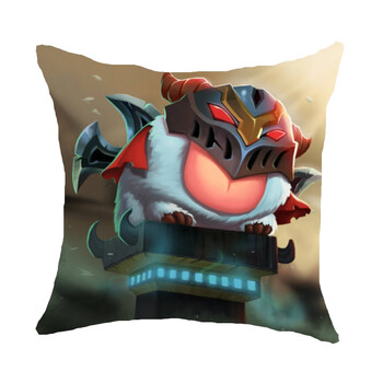 lol抱枕沙发床头靠垫 q版魄斗罗锤石提莫亚索劫剑圣女生创意生日礼物