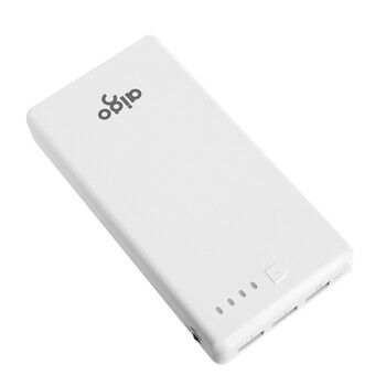 
                                        爱国者（aigo）20000毫安 FB20 三个USB输出 大容量通用 聚合物 移动电源/充电宝  白色                 