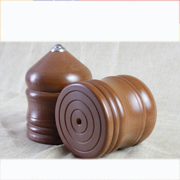 胶木陀螺健身实木陀螺传统中老年儿童木陀螺 冰尜嘎冰猴 18厘米15斤