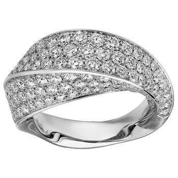 卡地亚cartier戒指coupdéclatde戒指镶钻石 58