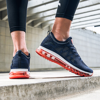 安踏(anta)91825500 男鞋全掌气垫跑鞋缓震透气网面跑步鞋休闲运动鞋