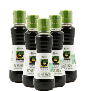 欣和禾然有机酿造酱油160ml/瓶 有机酱油160ml*5