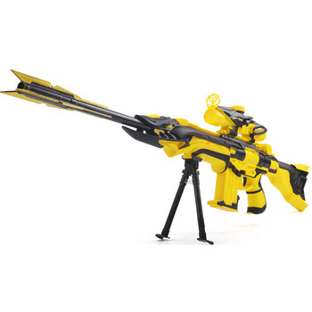 极光巴雷特水弹枪穿越 手动上膛玩具火线暗星枪6-12岁 手动暗星黄色 2