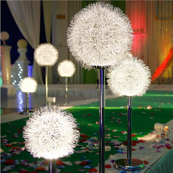 婚庆道具灯光路引 创意迎宾区路引灯 蒲公英路引 留影区摆件 42厘米