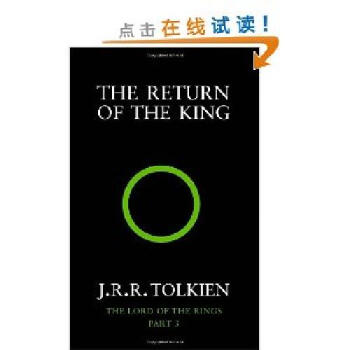 英文原版 Lord of the Rings the Part Three  指环 txt格式下载