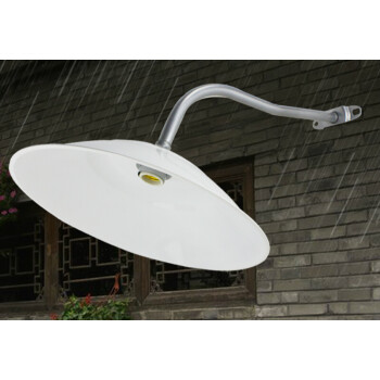 16寸烤漆灯罩马路弯灯室外防水雨灯罩小区庭院围墙路灯户外露天灯