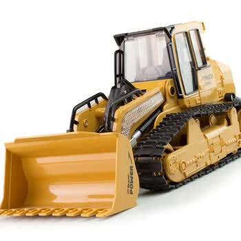 无线遥控推土机 履带铲车工程车 电动遥控车玩具车带充电大 普通