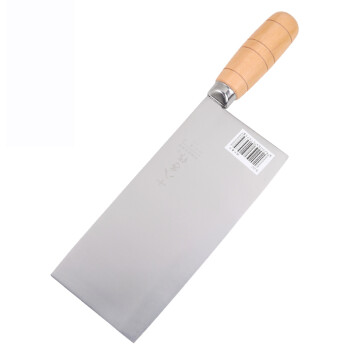 
                                        
                                        十八子作 锻打木柄桑刀 不锈钢菜刀厨师专用切片刀厨片刀家用厨房刀具 S-D2小号                