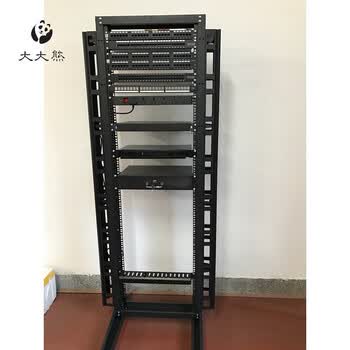 Mdf01 Server Rack 网络机柜机架1.2-2米机柜网络布线工程开放式机架样品展示柜 黑色42U【图片 价格 品牌 报价】-京东