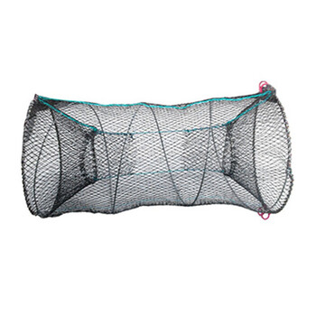 东材 可折叠弹性螃蟹笼子 蟹笼/捕鱼笼/乌龟笼/甲鱼笼/鱼笼虾笼 黑鱼