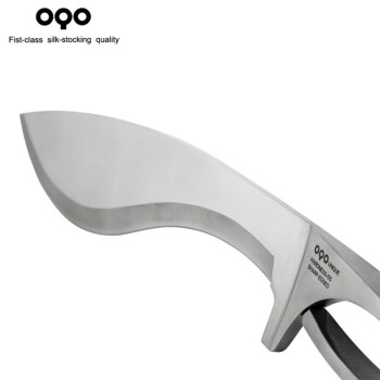 OQO欧克欧弯式砍刀 手工断骨刀具 厨房切片刀 户外求生匕首508101