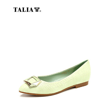 talia 浅绿色平跟舒适时尚女鞋 浅绿 240