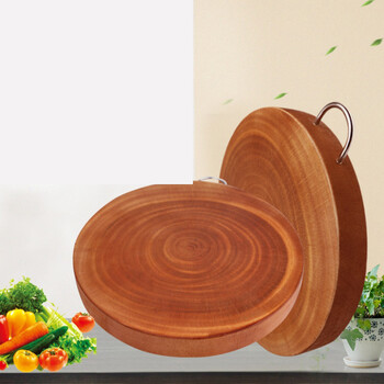 圆木菜板砧板 厨房实木案板 木砧板加厚 39*4