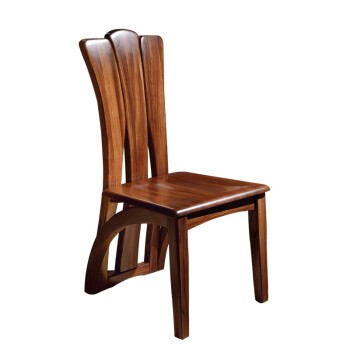 工匠时光实木餐椅乌金木餐椅子座椅全新中式客厅实木家具组合 餐椅