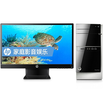 惠普（HP）500-420cn 台式电脑（G3250 4G 500G DVD 键鼠 Win8.1）23英寸显示器